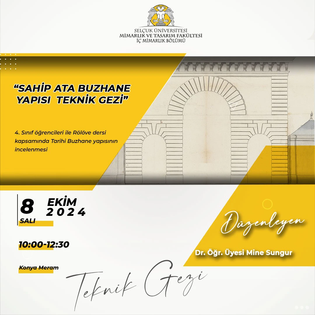 Sahip Ata Buzhane Yapısı Teknik Gezi